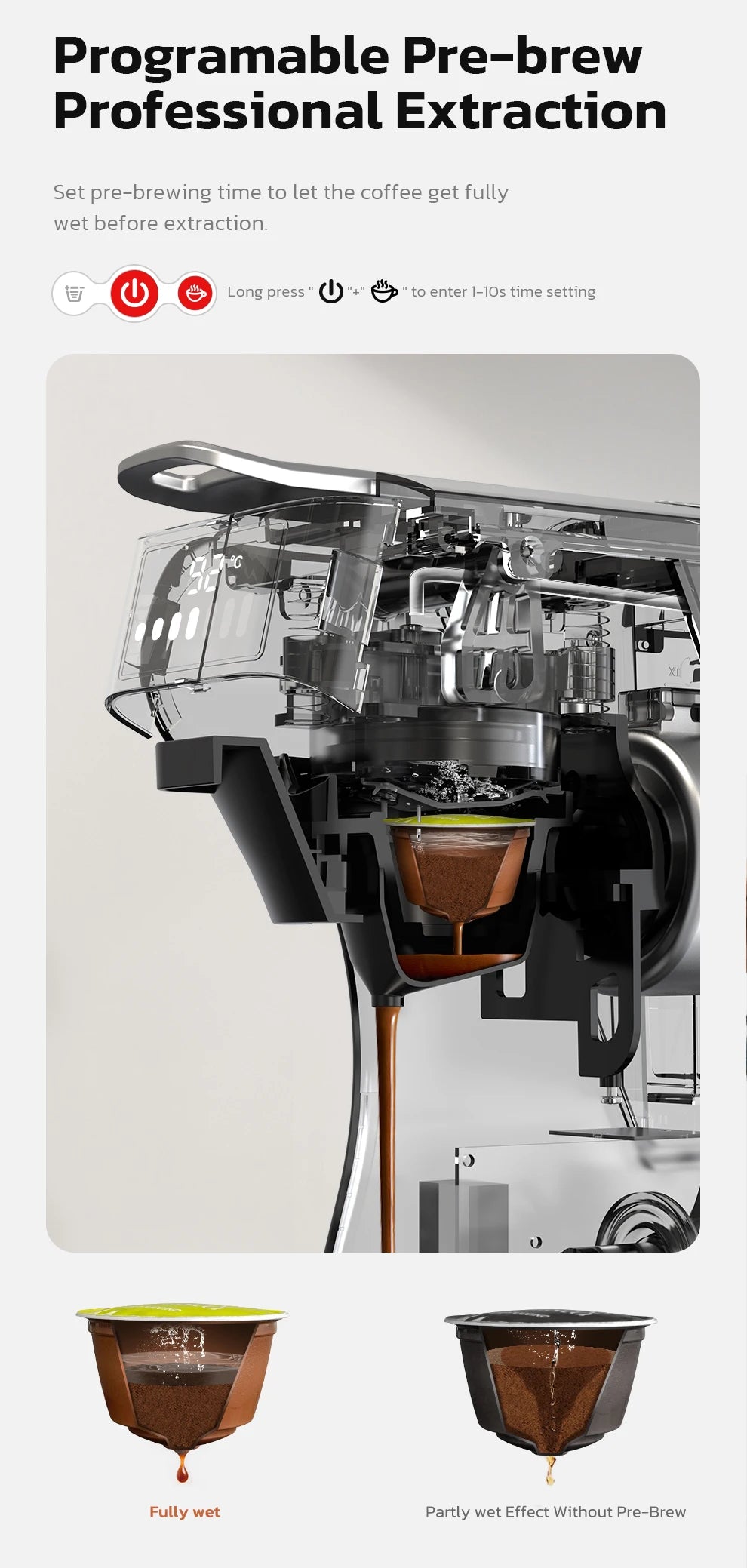 HiBREW Capsule Coffee Machine