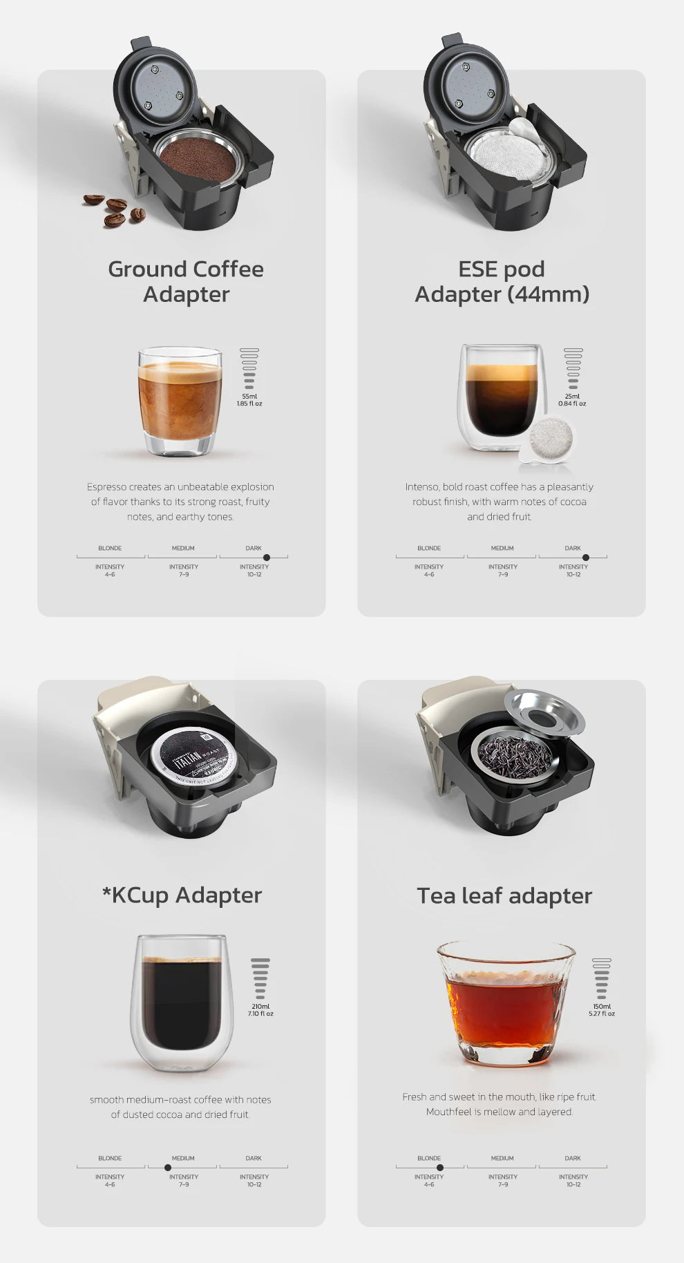 HiBREW Capsule Coffee Machine